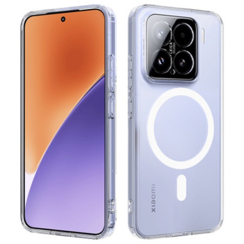 Skal För Xiaomi 15 Transparent Magsafe-kompatibel