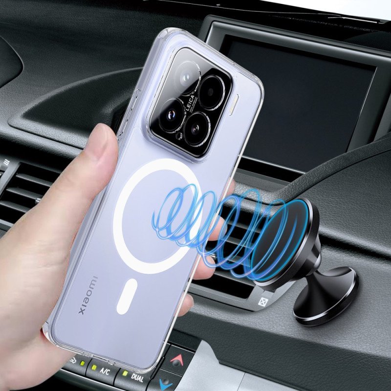 Skal För Xiaomi 15 Transparent Magsafe-kompatibel