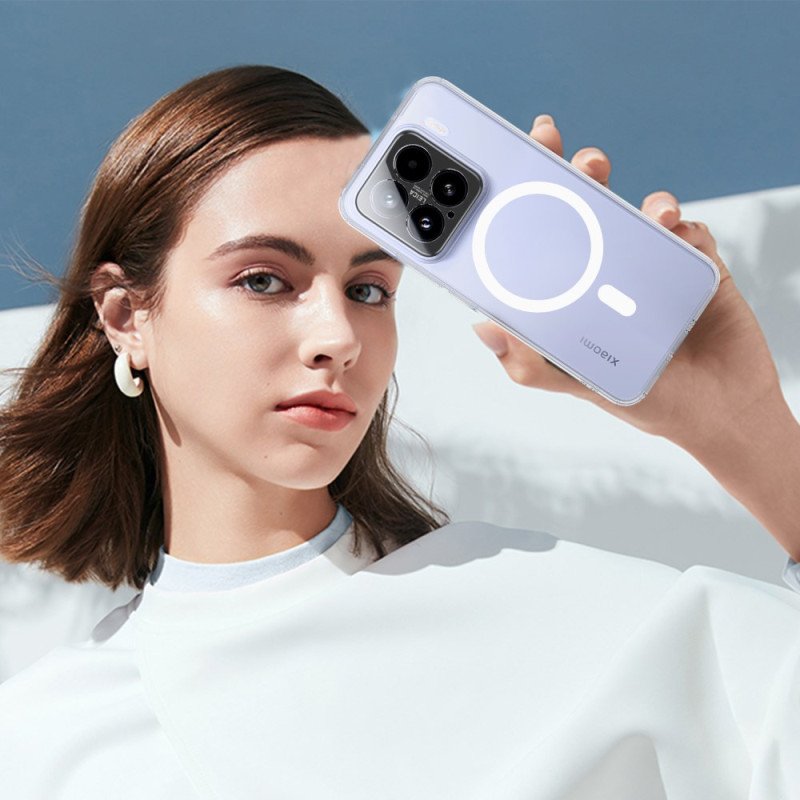 Skal För Xiaomi 15 Transparent Magsafe-kompatibel