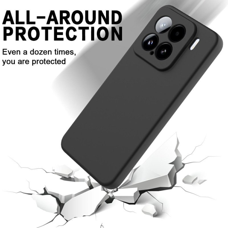 Skal Xiaomi 15 Flytande Silikonrem