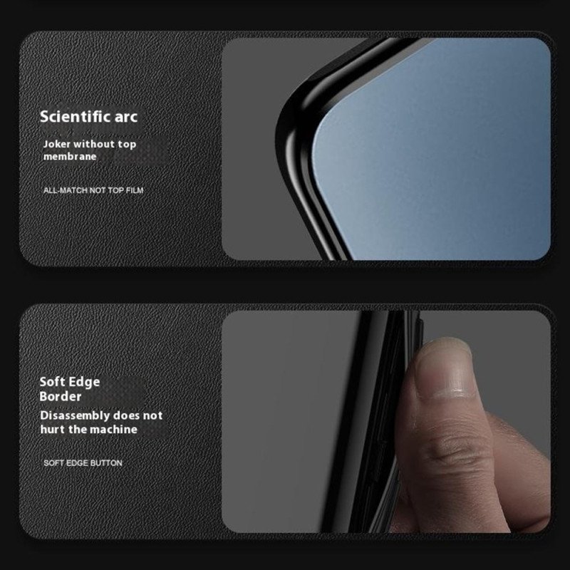 Skal Xiaomi 15 Magsafe-kompatibel Lädereffekt