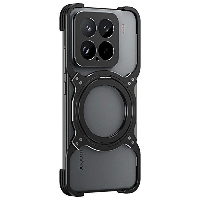 Skal Xiaomi 15 Metallstativ Och Stötfångare