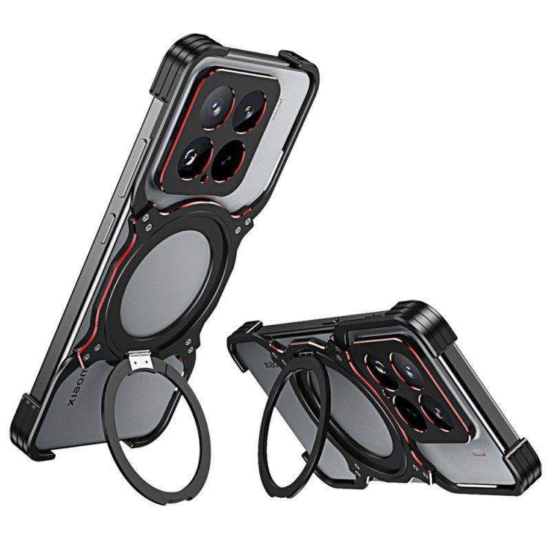 Skal Xiaomi 15 Metallstativ Och Stötfångare