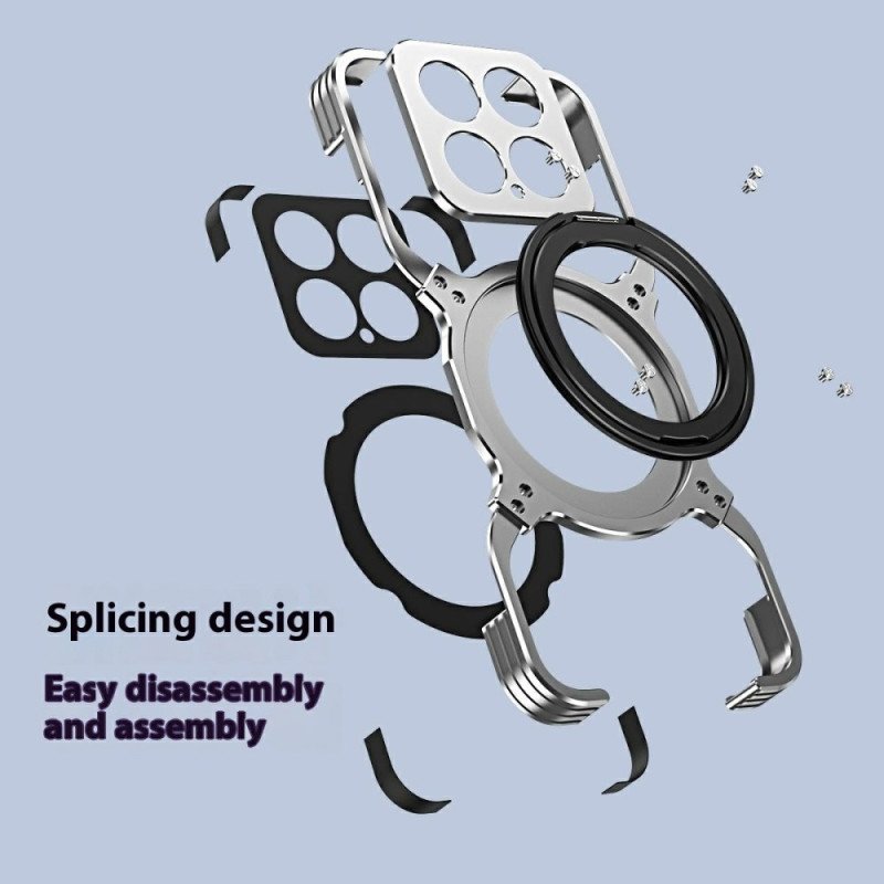 Skal Xiaomi 15 Metallstativ Och Stötfångare