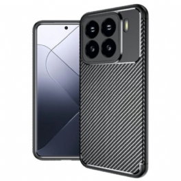 Skal Xiaomi 15 Telefonfodral Kolfibertextur Och Värmeavledning