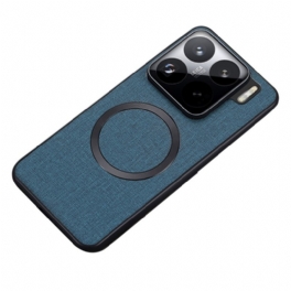 Skal Xiaomi 15 Telefonfodral Magsafe-kompatibel Tyg