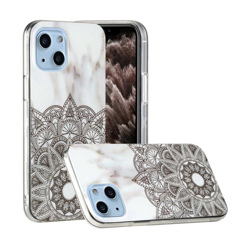 Skal iPhone 13 Mini Marmor Geometrier