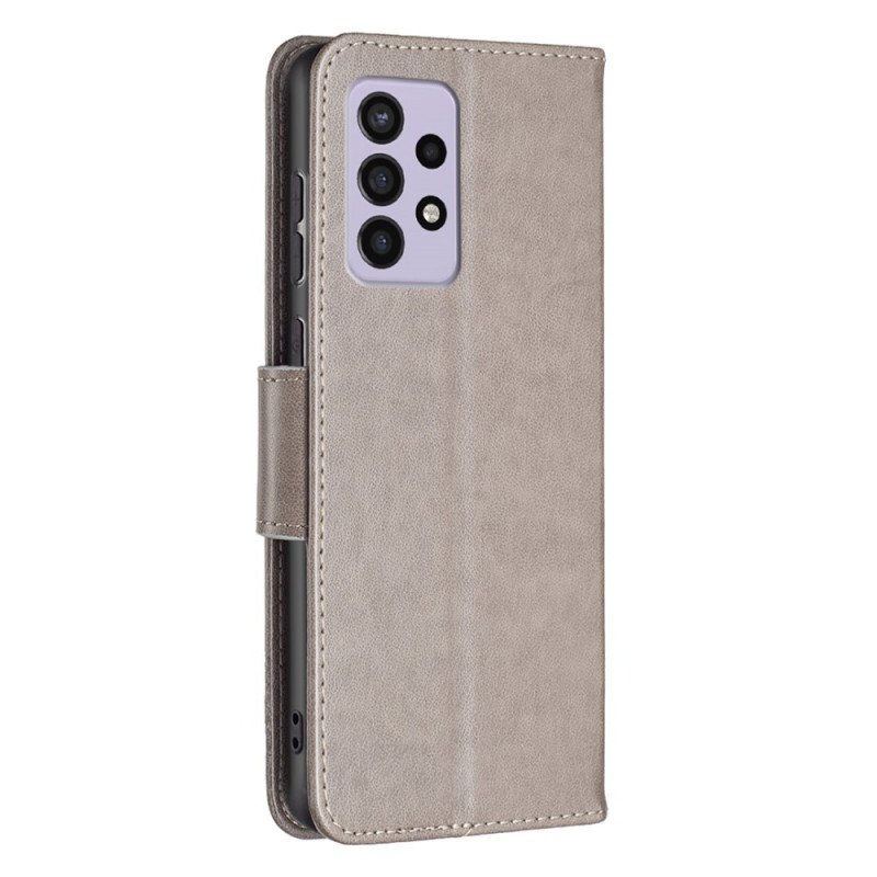 Fodral Samsung Galaxy A33 5G Med Kedjar Stringfjärilar