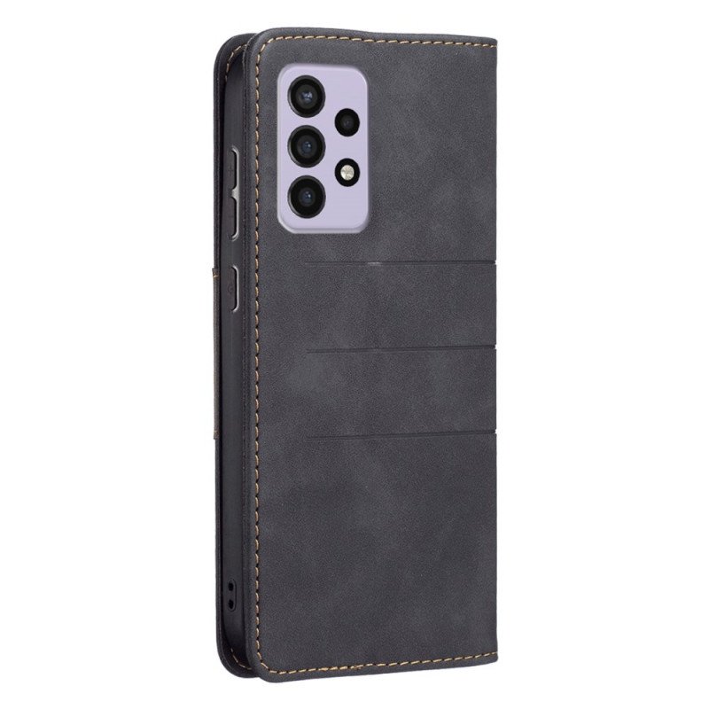Folio-fodral Samsung Galaxy A33 5G Läderfodral Binfen Färg