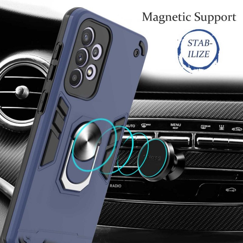 Skal Samsung Galaxy A33 5G Löstagbart Ringstöd I Metall