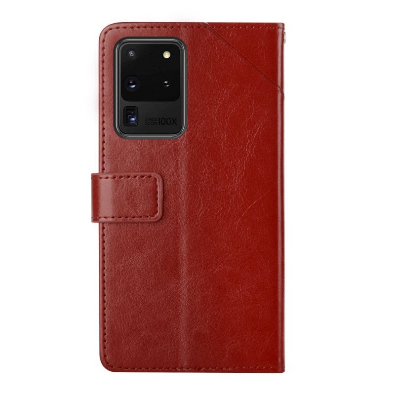 Fodral Samsung Galaxy S20 Ultra Stil Läder Geo Y Design