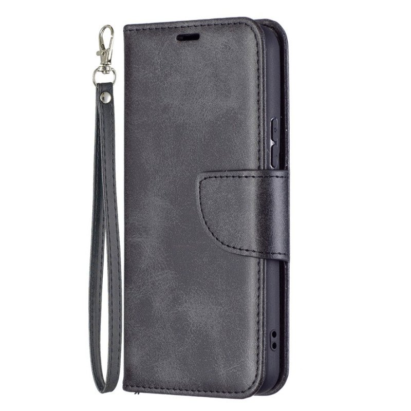 Fodral Samsung Galaxy S22 5G Folio-fodral Slät Flap Sned