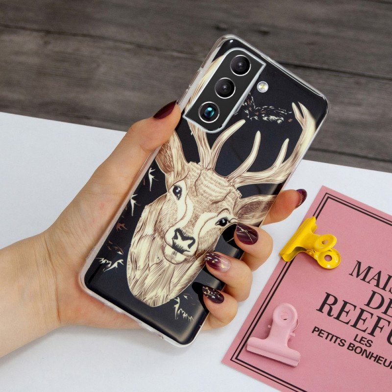 Skal Samsung Galaxy S22 5G Fluorescerande Majestic Deer
