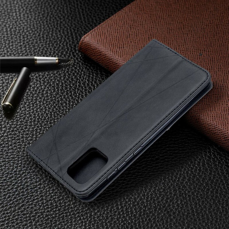 Folio-fodral Samsung Galaxy A71 Läderfodral Artist Stil