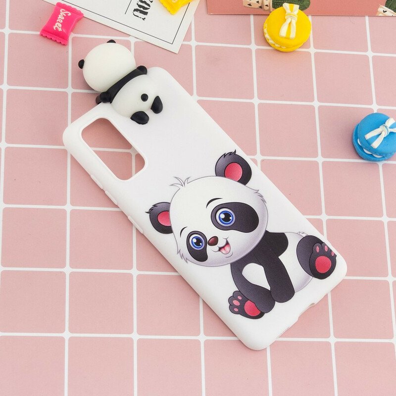 Skal Samsung Galaxy A71 3d Söt Panda
