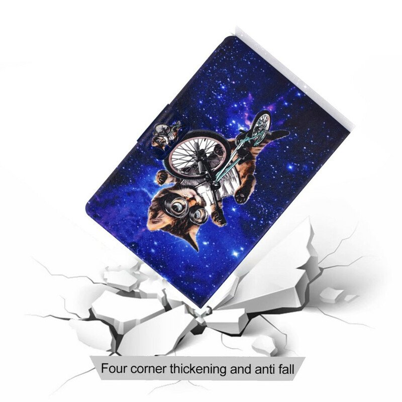 Fodral Samsung Galaxy Tab A7 Lite Rolig Katt