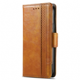 Läderfodral Xiaomi 14t Pro Telefonfodral Tvåfärgad Caseneo