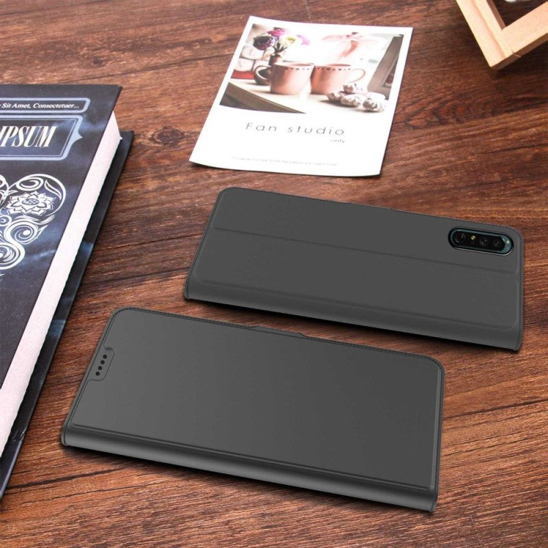 Fodral Sony Xperia 1 IV Smal Lädereffekt