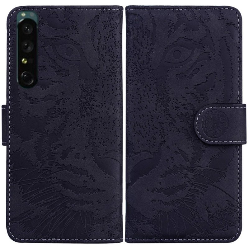 Fodral Sony Xperia 1 IV Tigertryck
