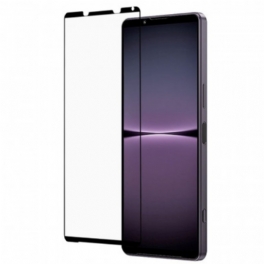 Sony Xperia 1 Iv Black Edge Skärmskydd I Härdat Glas