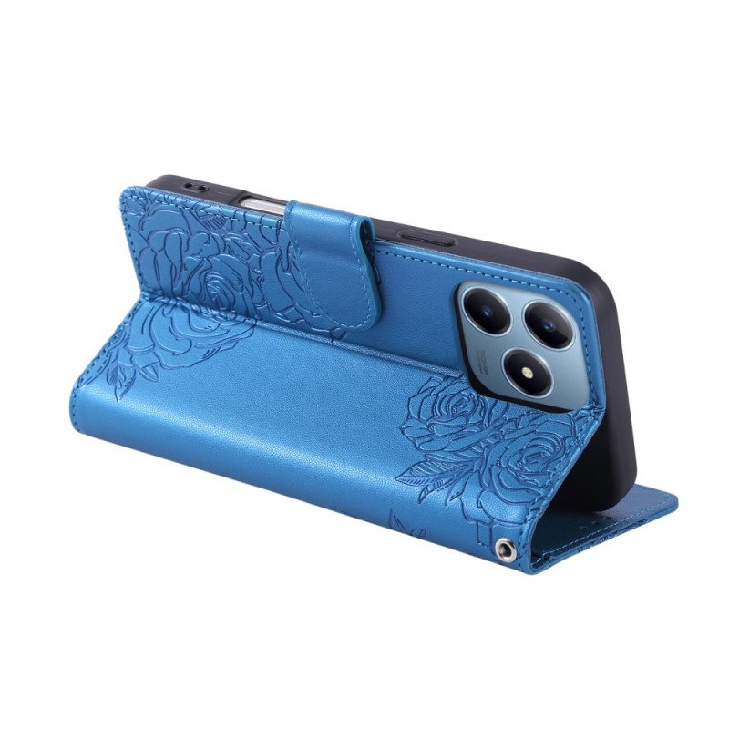 Fodral Realme C61 Blommig Spets