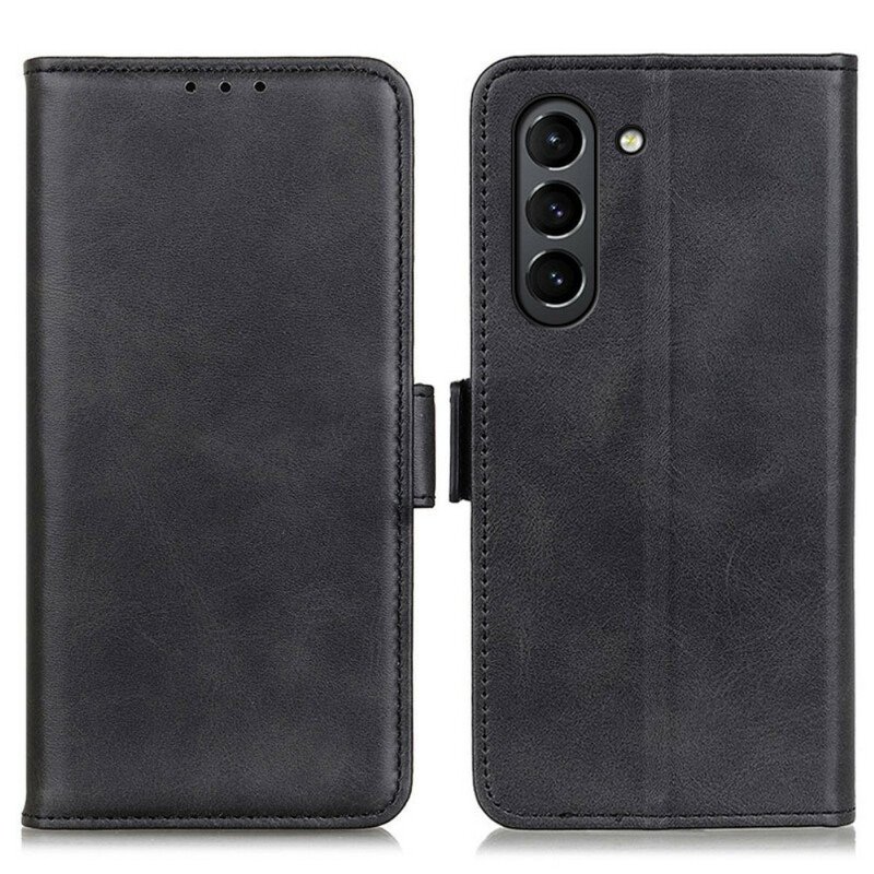 Fodral Samsung Galaxy S21 FE Folio-fodral Dubbel Klaff