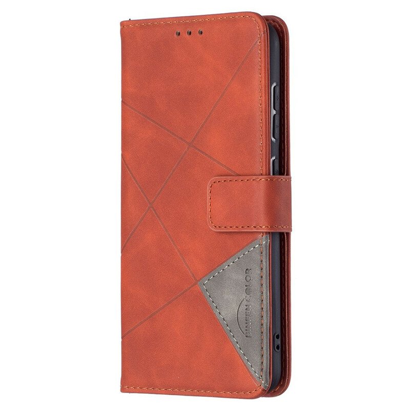 Folio-fodral Samsung Galaxy S21 FE Binfen Färgtrianglar