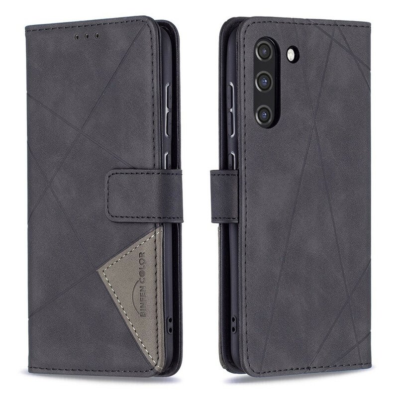 Folio-fodral Samsung Galaxy S21 FE Binfen Färgtrianglar
