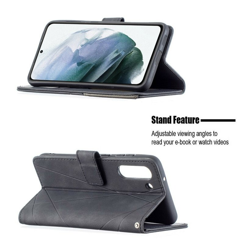 Folio-fodral Samsung Galaxy S21 FE Binfen Färgtrianglar