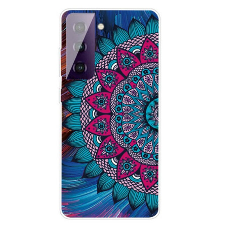 Skal Samsung Galaxy S21 FE Färgglada Mandala