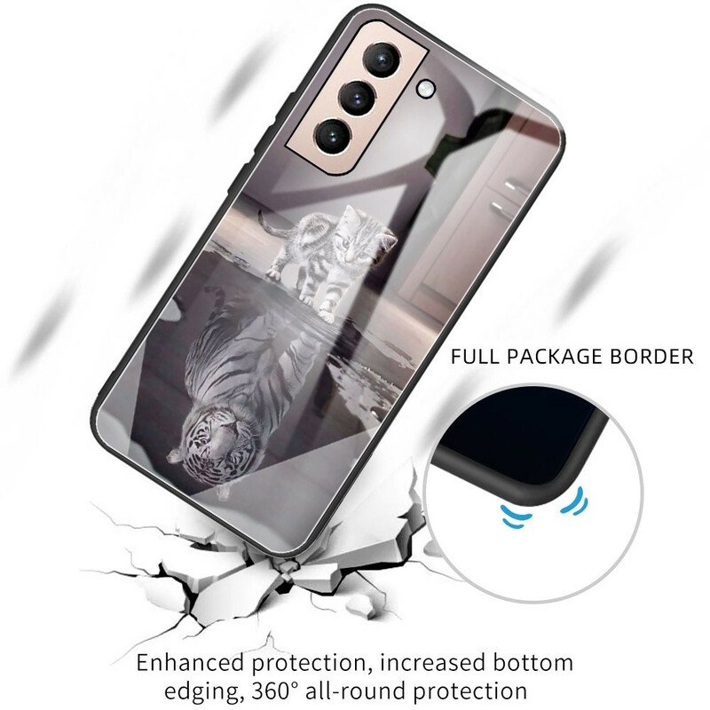 Skal Samsung Galaxy S21 FE Härdat Glas Ernest The Tiger