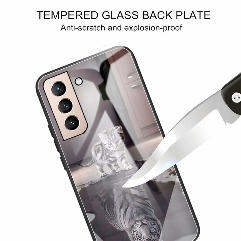Skal Samsung Galaxy S21 FE Härdat Glas Ernest The Tiger