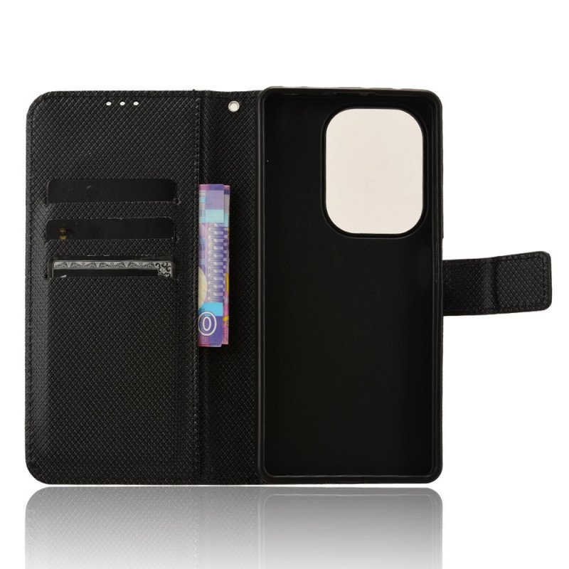 Fodral För Xiaomi Redmi Note 14s Texturerat Konstläder