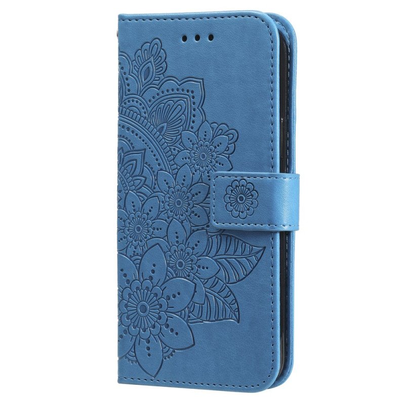 Läderskal Fodral Xiaomi Redmi Note 14s Mandala-tryck