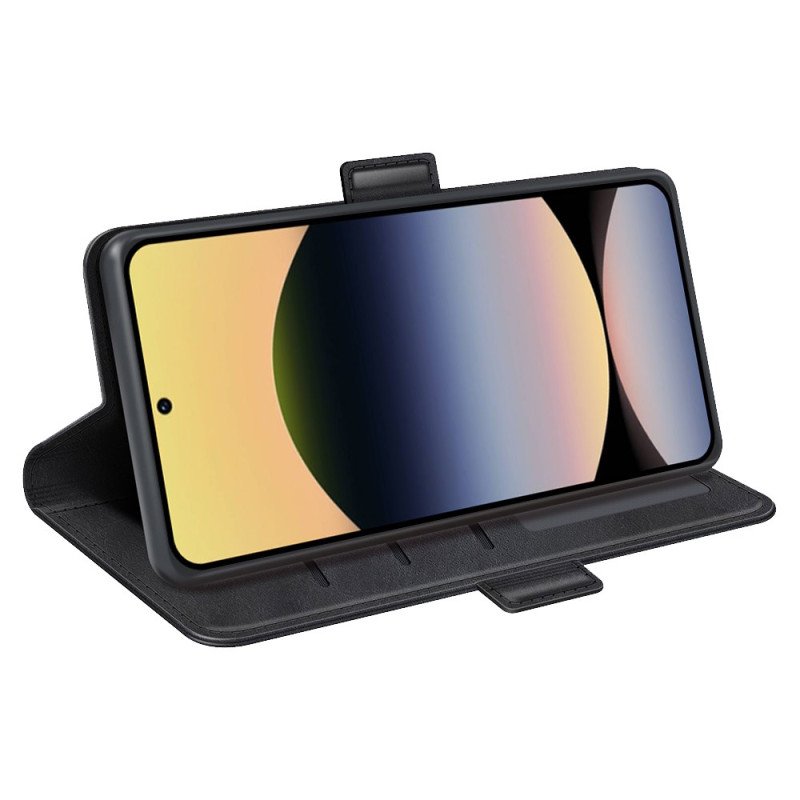 Skyddsfodral Xiaomi Redmi Note 14s Dubbel Magnetisk Spänne