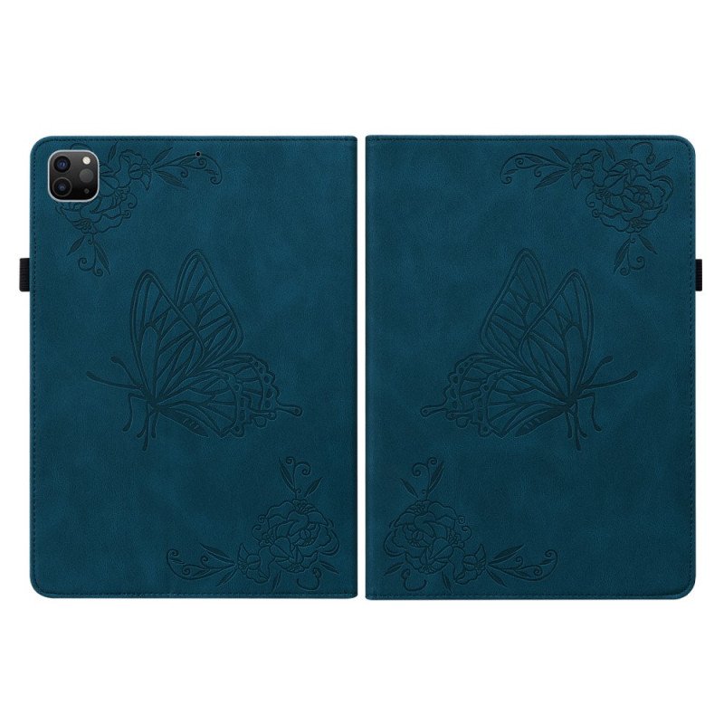 Fodral iPad Pro 11" (2022) Stiliserade Fjärilar
