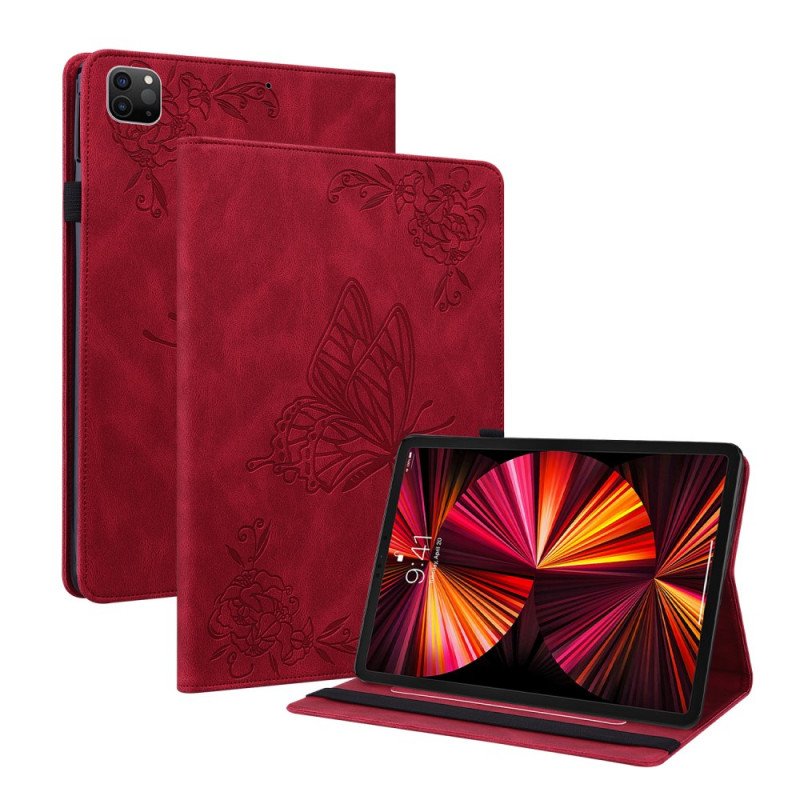 Fodral iPad Pro 11" (2022) Stiliserade Fjärilar
