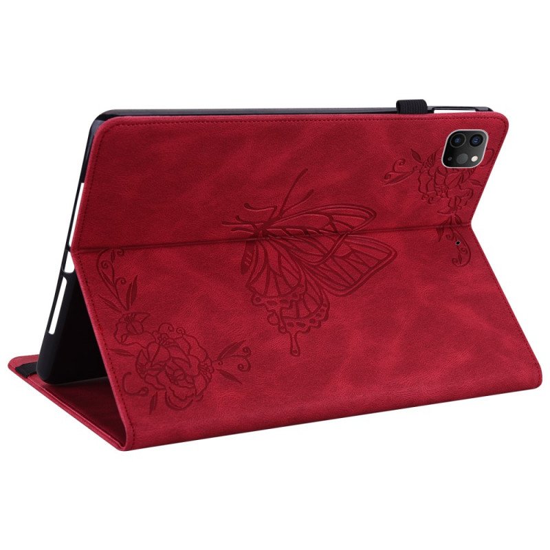 Fodral iPad Pro 11" (2022) Stiliserade Fjärilar