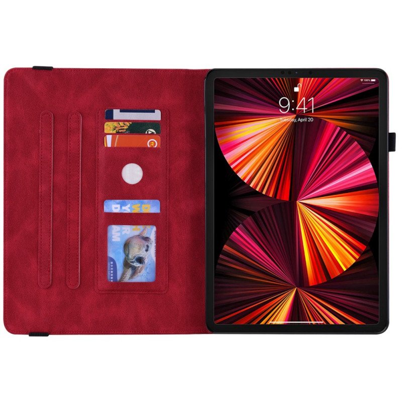 Fodral iPad Pro 11" (2022) Stiliserade Fjärilar