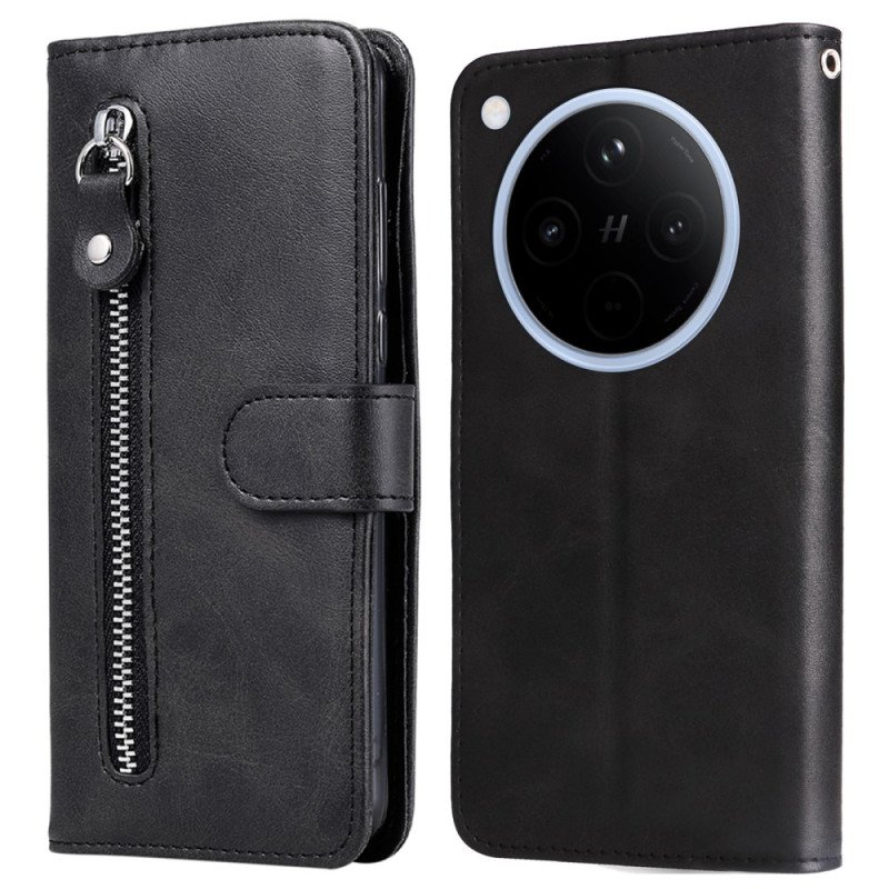 Fodral För Oppo Find X8 Dragkedjaficka