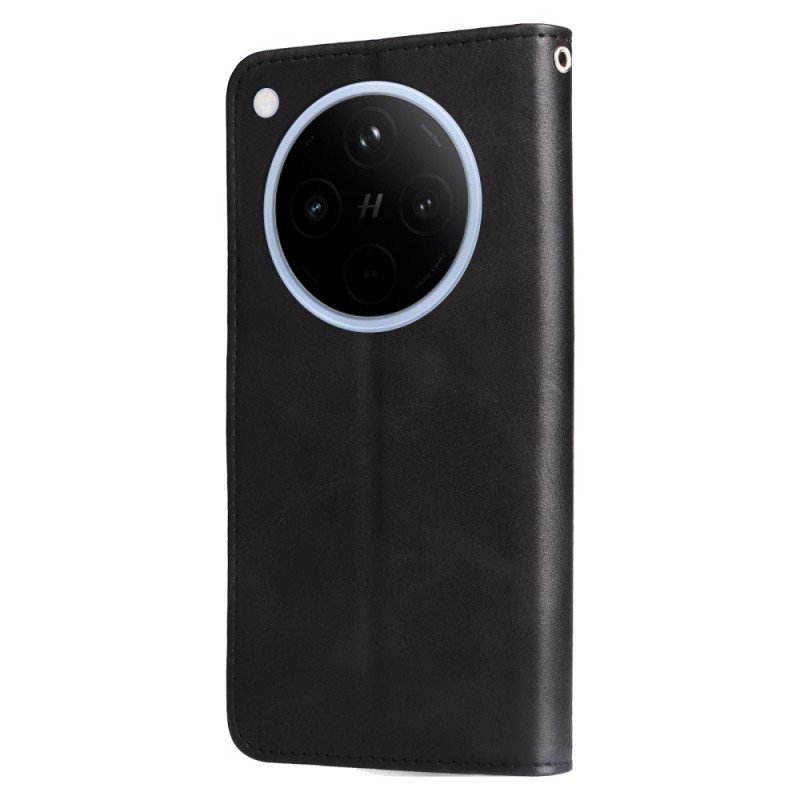 Fodral För Oppo Find X8 Dragkedjaficka