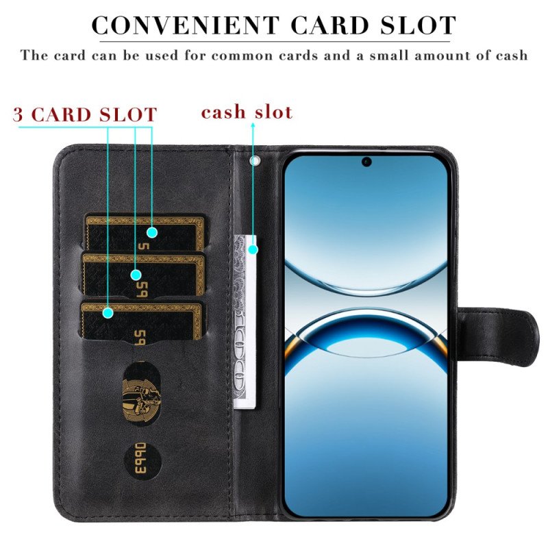 Fodral För Oppo Find X8 Dragkedjaficka