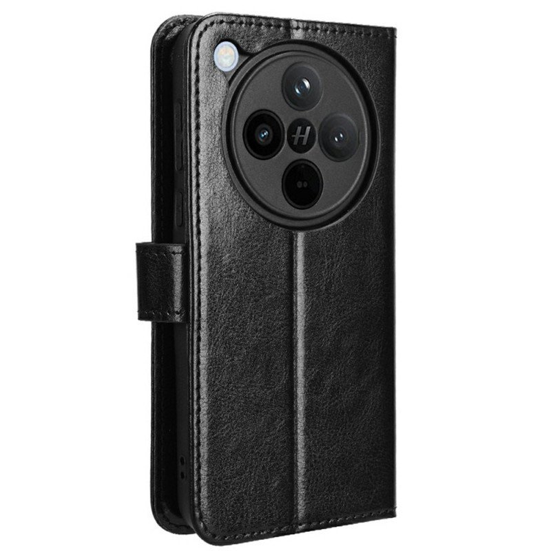 Fodral Oppo Find X8 Flashigt Konstläder