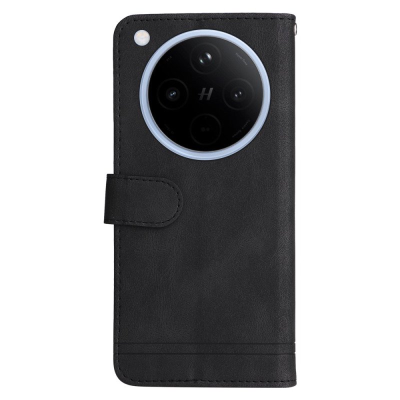 Fodral Oppo Find X8 Klassiskt Vintagerem