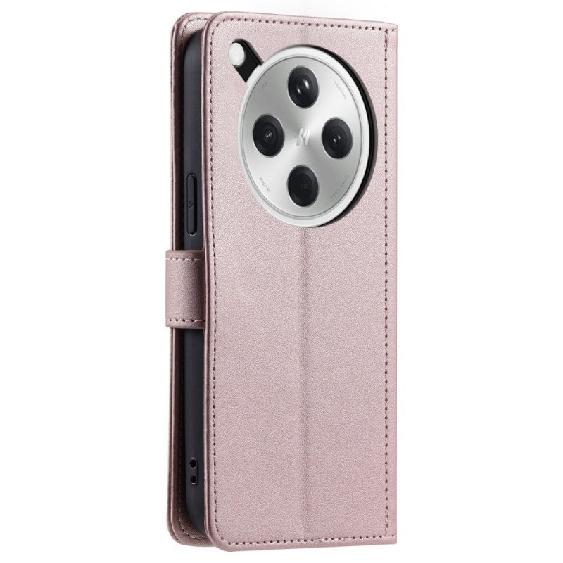 Fodral Oppo Find X8 Quiltad Med Rem Och Axelrem