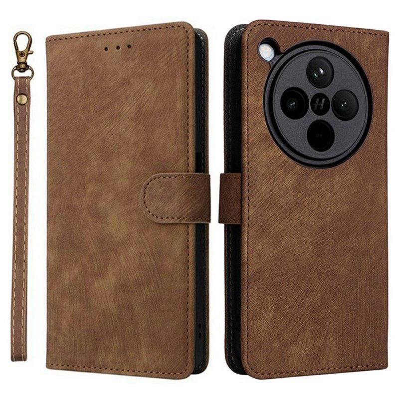 Fodral Oppo Find X8 Rfid-skydd I Mockaeffekt