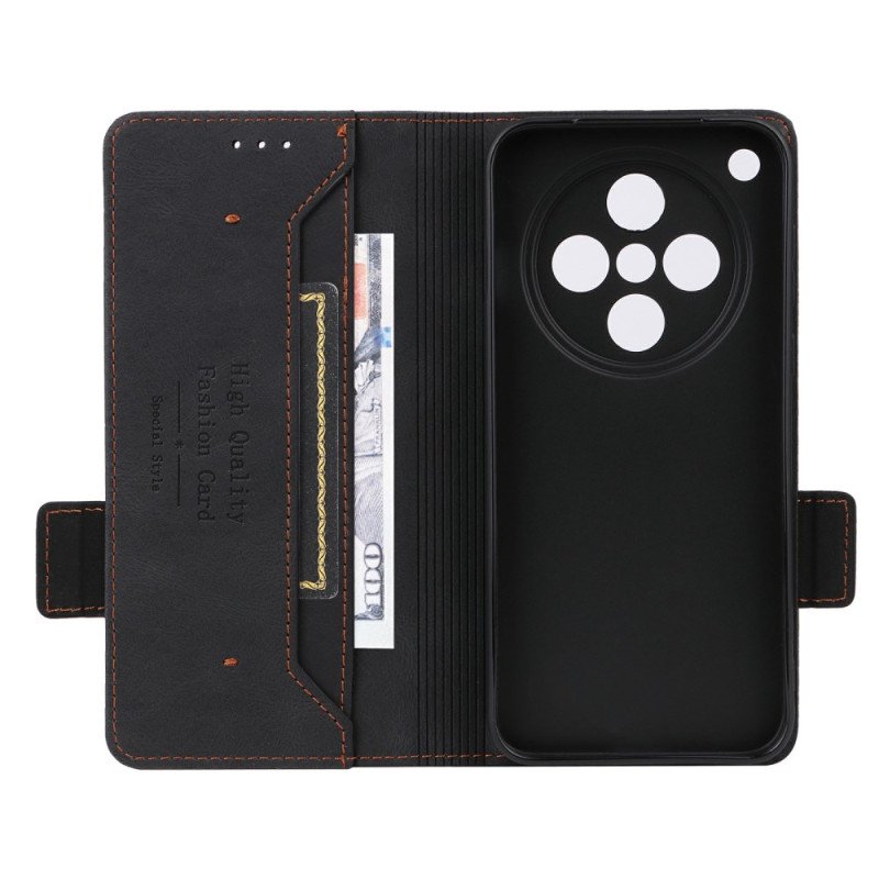 Fodral Oppo Find X8 Vintage Mockaeffekt