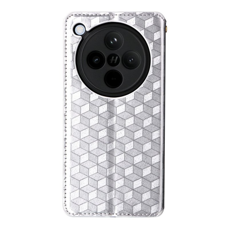 Folio-fodral Oppo Find X8 Telefonfodral 3d-diamanter