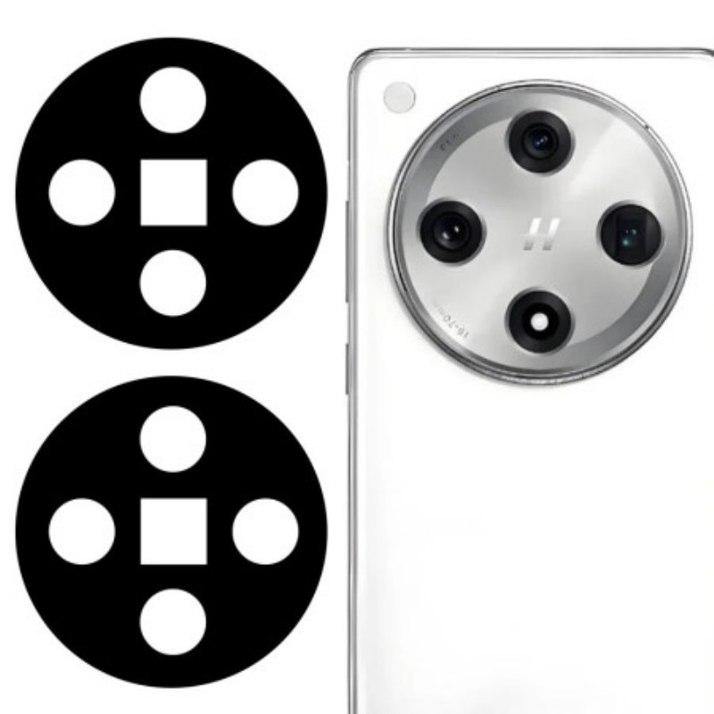 Oppo Find X8 Skärmskyddslins (svart Version)