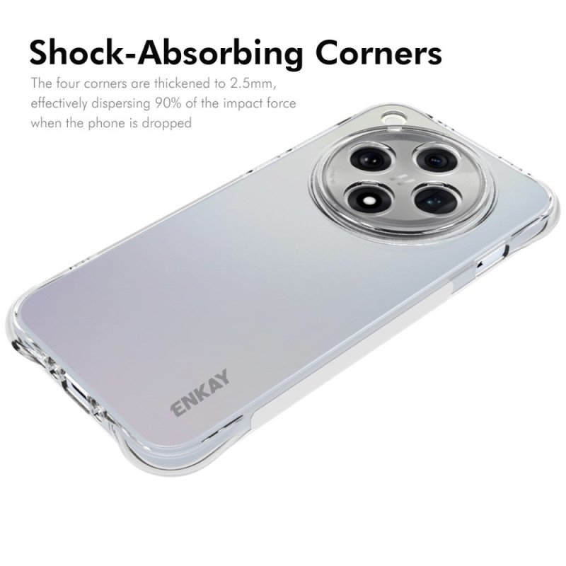 Skal För Oppo Find X8 Förstärkt Genomskinlig